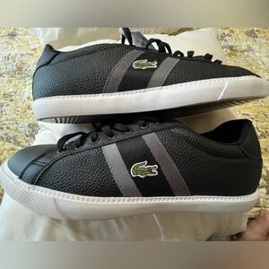 LACOSTE CARNABY PRO CGR BAR LEATHER SNEAKERS